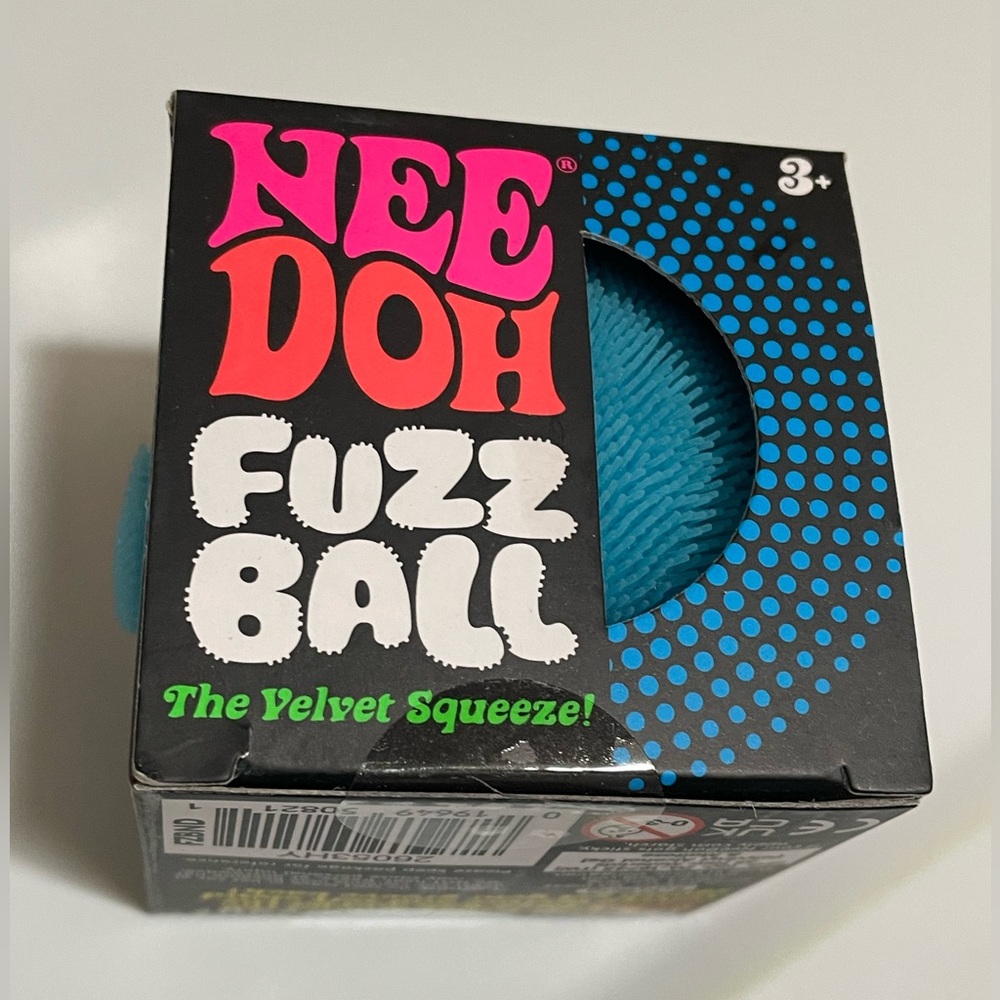 NeeDoh Fuz Ball Blue
